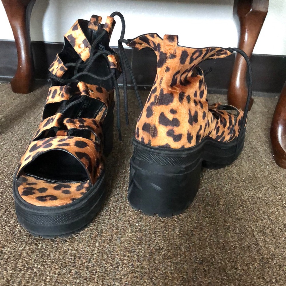 Leopard / Cheetah Print Platforms